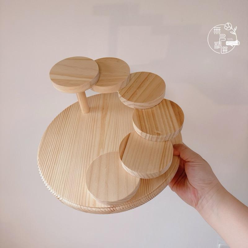 現貨🔺六階 步步高升 六階壽司檯 公仔架 飾品展示架 多肉架 日式餐具 木質餐具 燒肉 食物擺盤  餐盤 點心架 蛋糕架-細節圖5