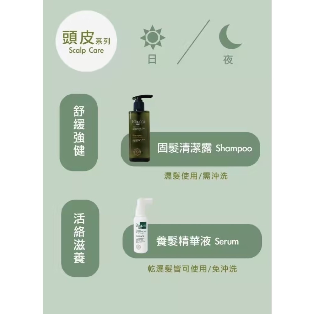 Bioyona 頭皮保養|免沖洗甦活養髮精華液 30ml 母親節 情人節-細節圖9