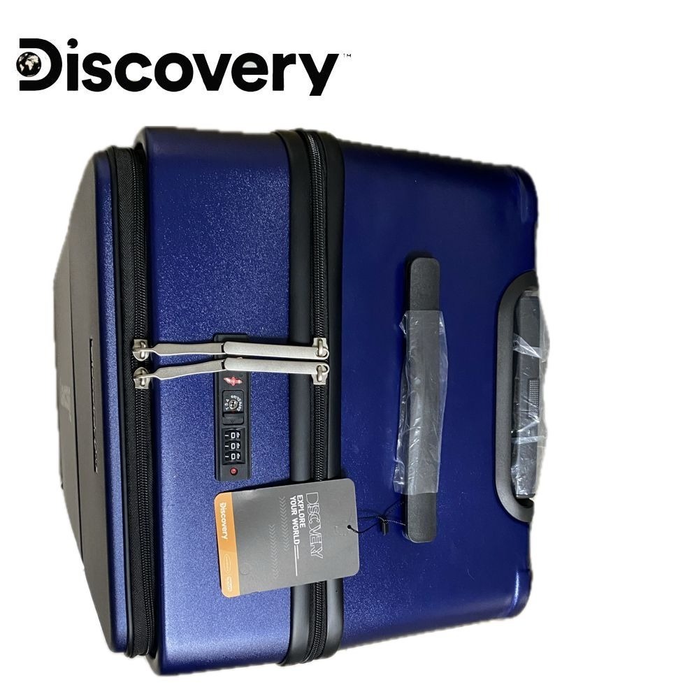 免運 Discovery 28吋行李箱 前開蓋 28吋胖胖箱 TSA海關鎖 前開蓋設計好拿取 杯架超方便 拉錬行李箱-細節圖8