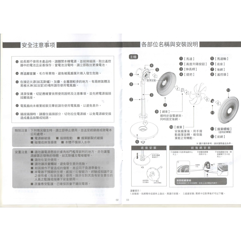 免運❤母親節專案二台價❤HERAN 禾聯 HDF-14HE710 14吋變頻DC風扇頂部控制免彎腰設計☆遠端遙控擺頭功能-細節圖4