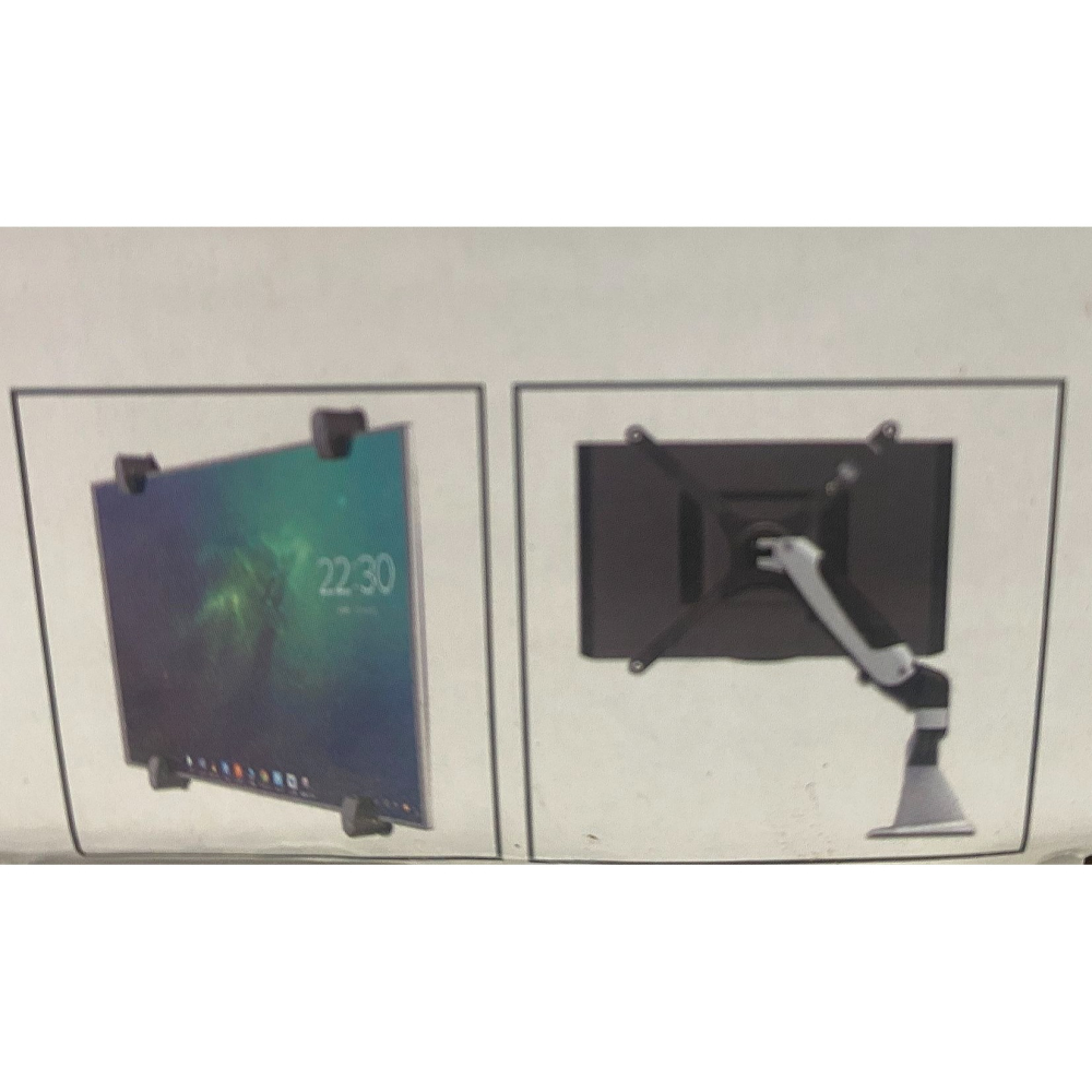 瑞米 MHA27無VESA壁掛孔螢幕支架延伸板 螢幕背板延伸架 支援至27吋螢幕 沒有壁掛孔的螢幕，能夠懸掛於螢幕支架上-細節圖6