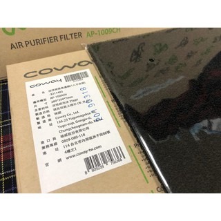 Coway空氣清淨機 AP-1009CH專用 原廠活性碳除臭濾網-細節圖2