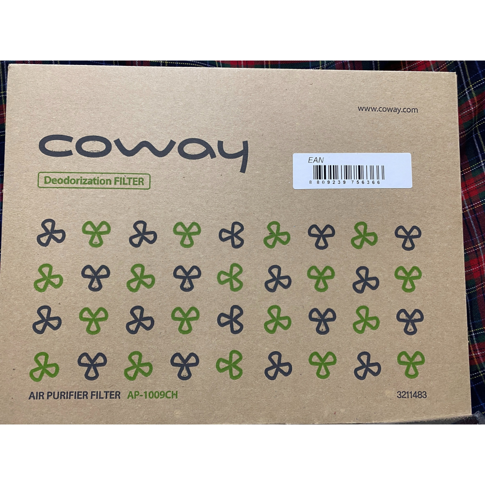 Coway空氣清淨機 AP-1009CH專用 原廠活性碳除臭濾網-細節圖4