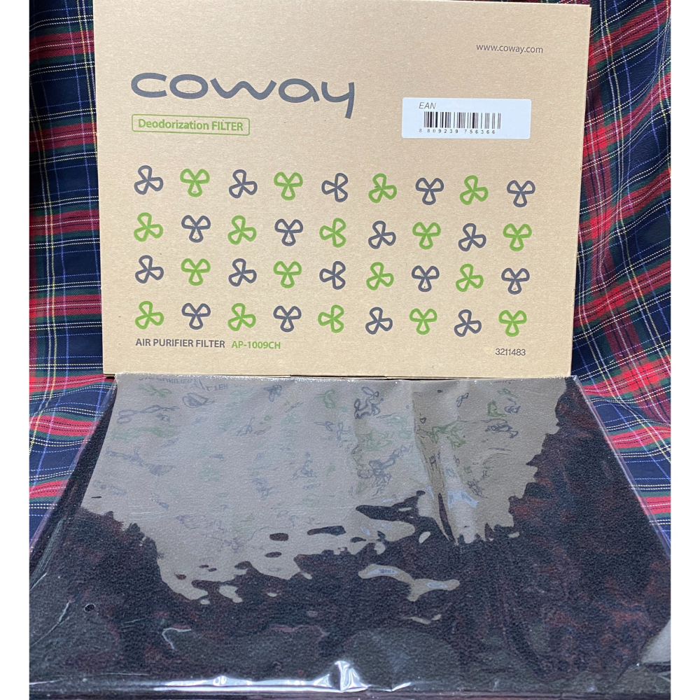 Coway空氣清淨機 AP-1009CH專用 原廠活性碳除臭濾網-細節圖7