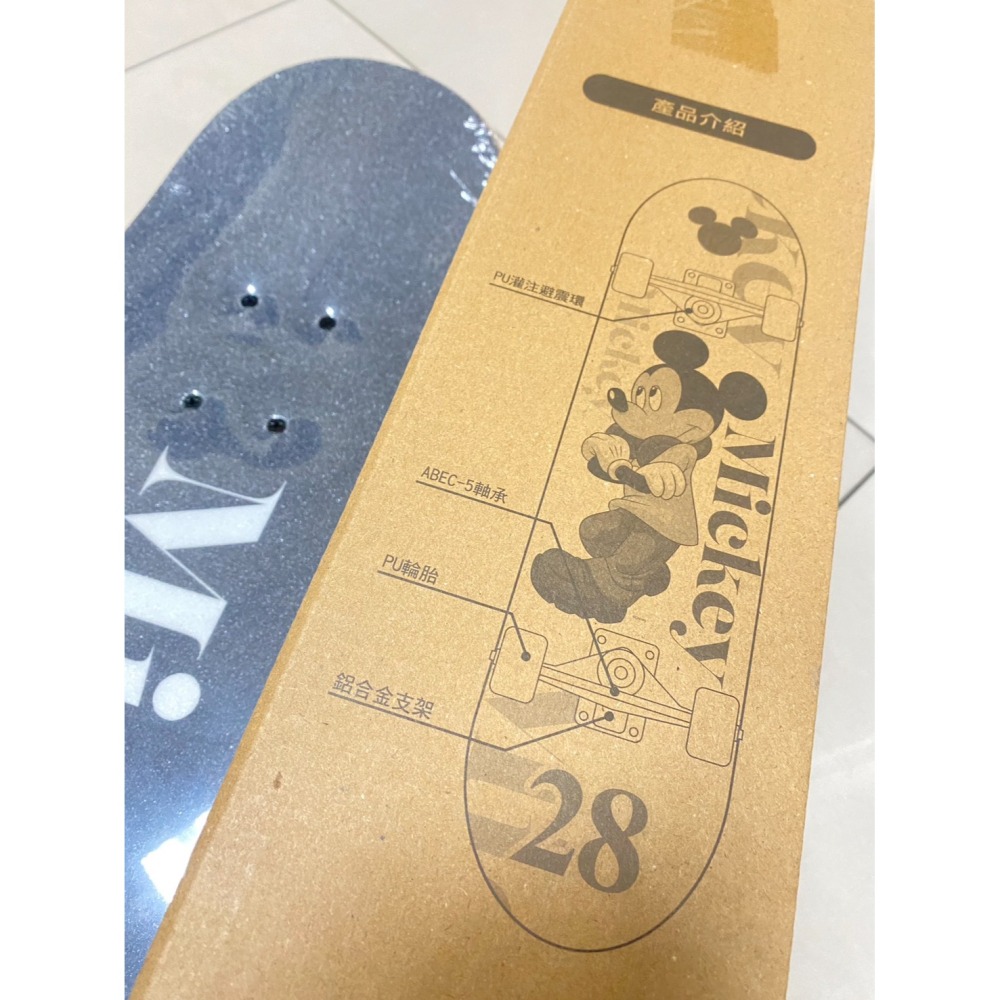 7-11迪士尼米奇滑板 迪士尼米奇與好朋友都市潮流 滑板~現貨-細節圖8