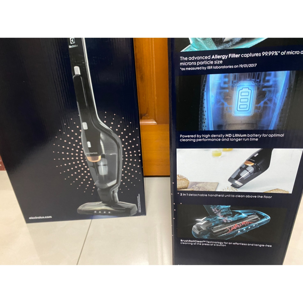 【台灣公司貨-含稅開發票 免運費】伊萊克斯 ZB3501EB 完美管家吸塵器 HEPA進化版 二合一手持式吸塵器-細節圖3