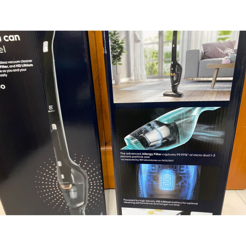 【台灣公司貨-含稅開發票 免運費】伊萊克斯 ZB3501EB 完美管家吸塵器 HEPA進化版 二合一手持式吸塵器-細節圖4