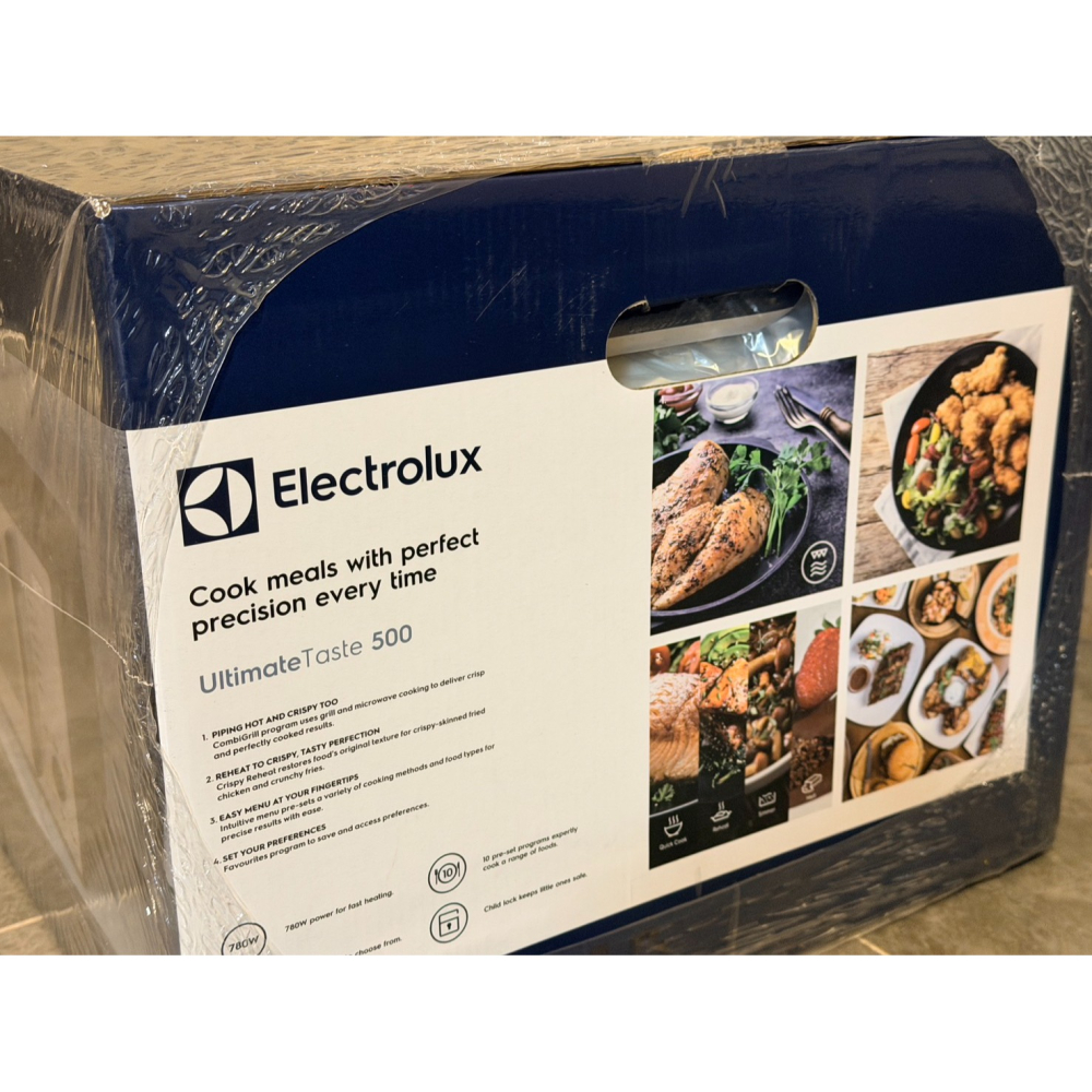 附發票 Electrolux 伊萊克斯 23L 極致美味500 獨立式燒烤微波爐 EMG23D22SB 沙褐色-細節圖3