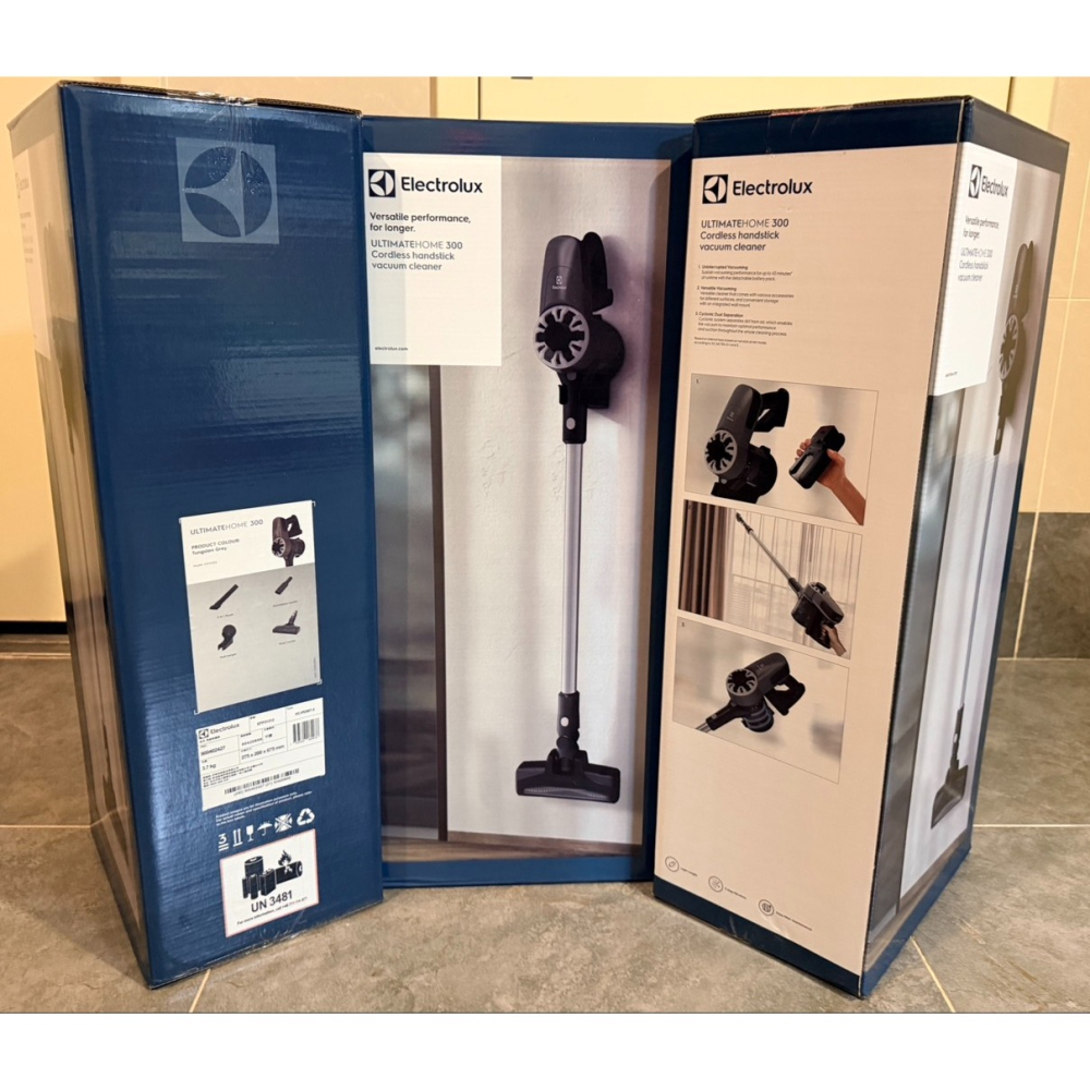 附發票免運費 Electrolux 伊萊克斯 EFP31312 極適家居300無線吸塵器 ·輕盈手感、續航力持-細節圖7