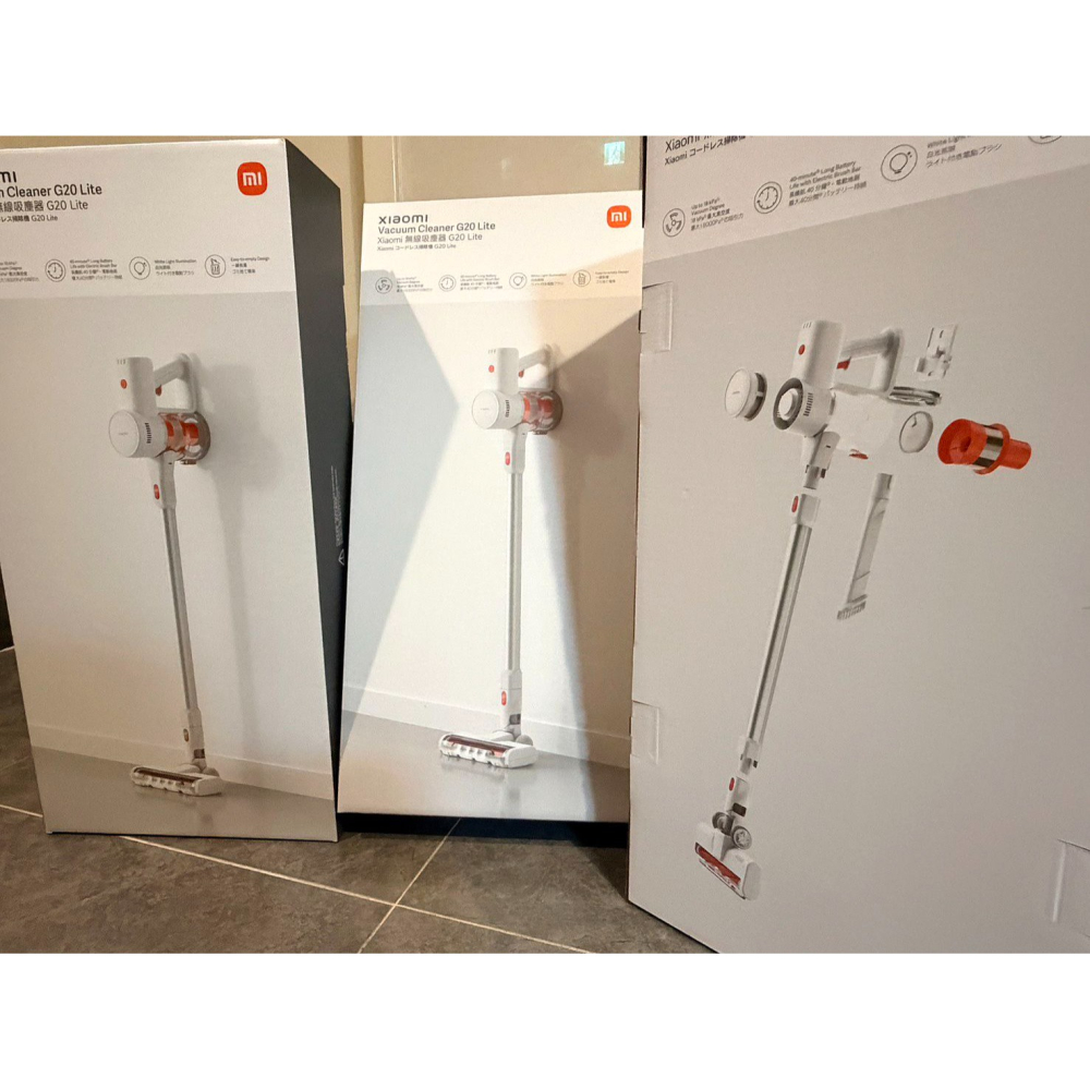 附發票/免運費 Xiaomi小米無線吸塵器 G20 Lite C203 LED探照/超長續航/2合1刷頭-細節圖2