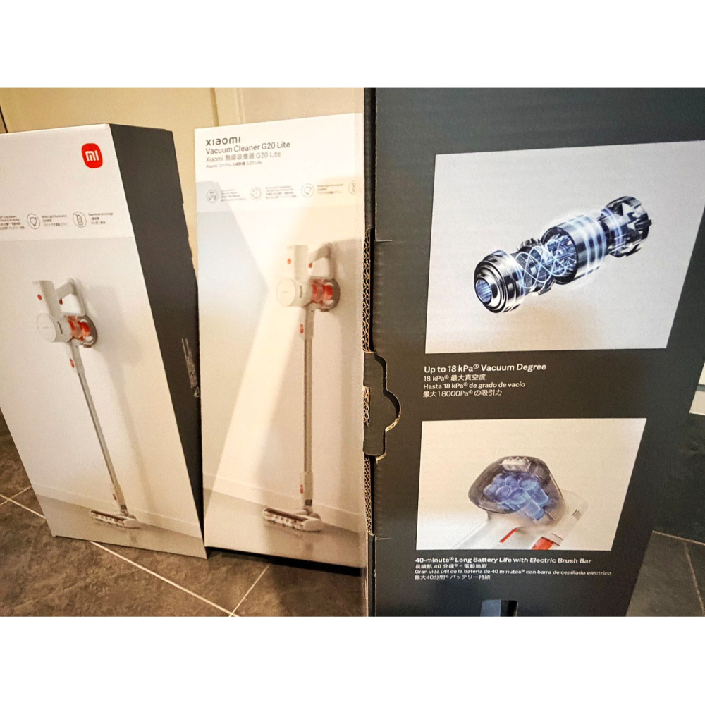 附發票/免運費 Xiaomi小米無線吸塵器 G20 Lite C203 LED探照/超長續航/2合1刷頭-細節圖9