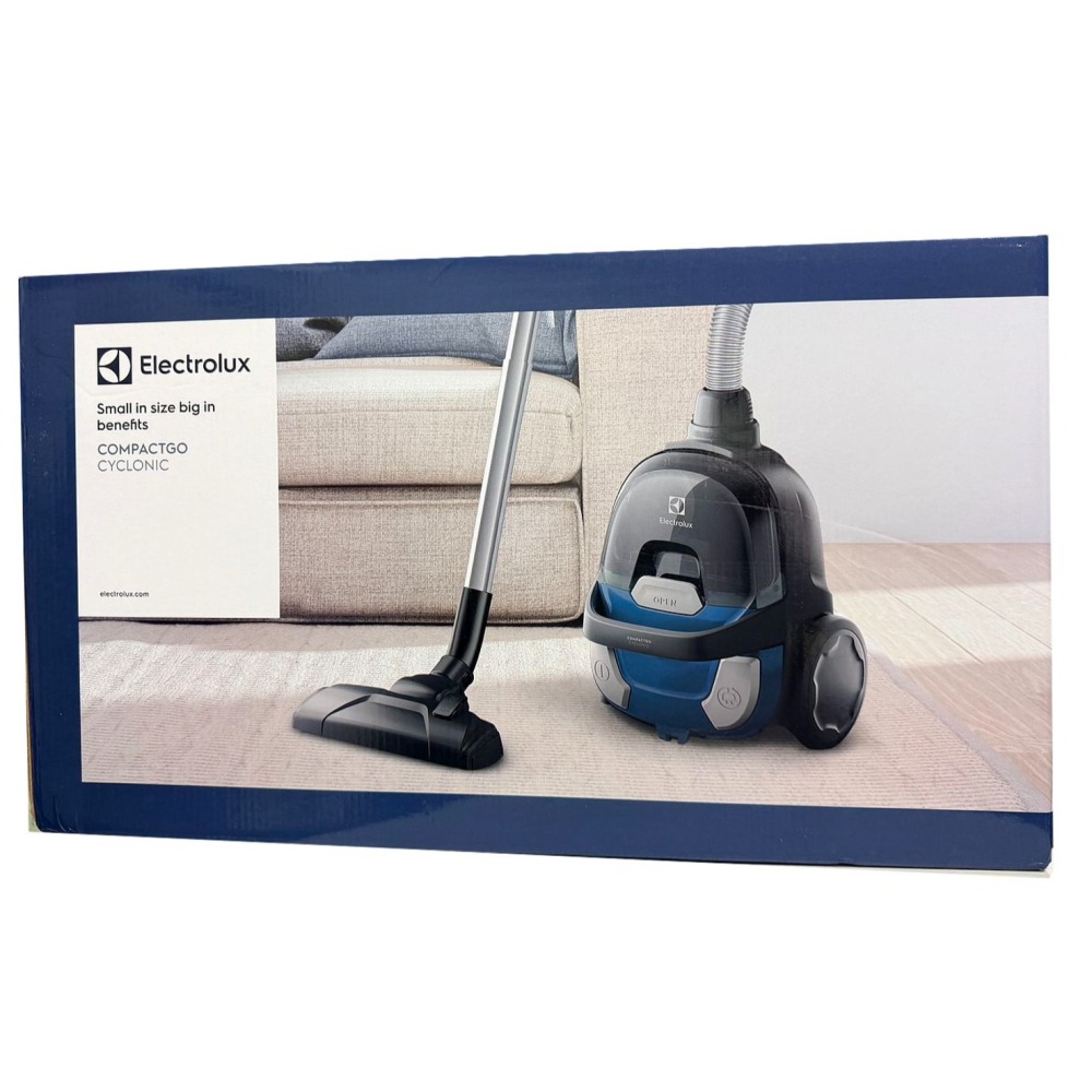附發票/免運費 Electrolux 伊萊克斯 CompactGo 輕量小旋風集塵盒吸塵器(天空藍) Z1233-細節圖6