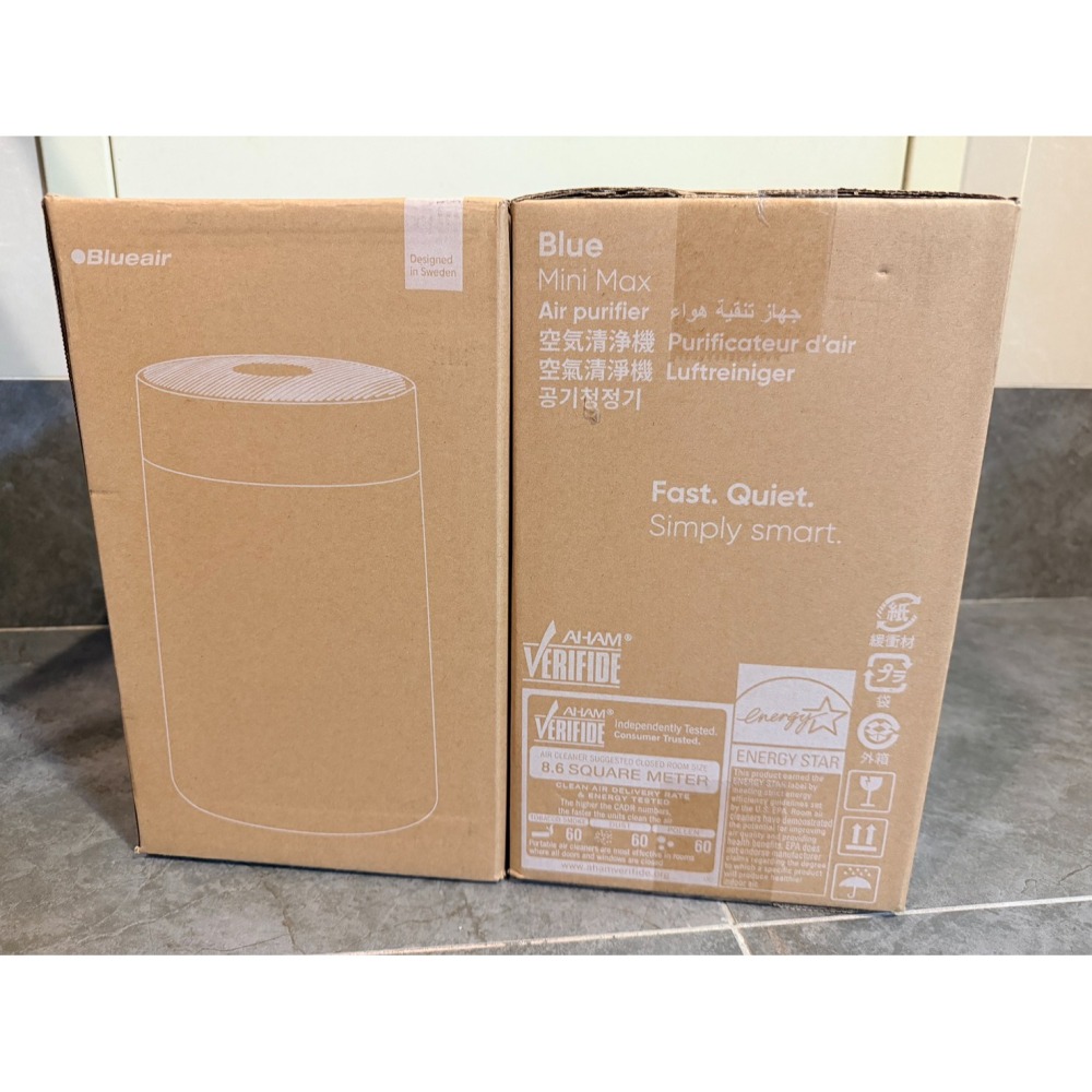 全新~附發票 Blueair Blue MiniMax 空氣清淨機 Blue MiniMax桌上型迷你空氣清淨機-細節圖3