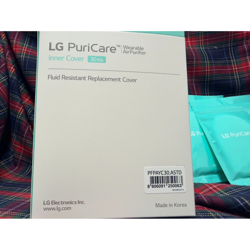 LG樂金【PFPAYC30】口罩型空氣清淨機替換式襯墊30片入【庫存出清】原廠 AP300AWFA襯墊-細節圖2