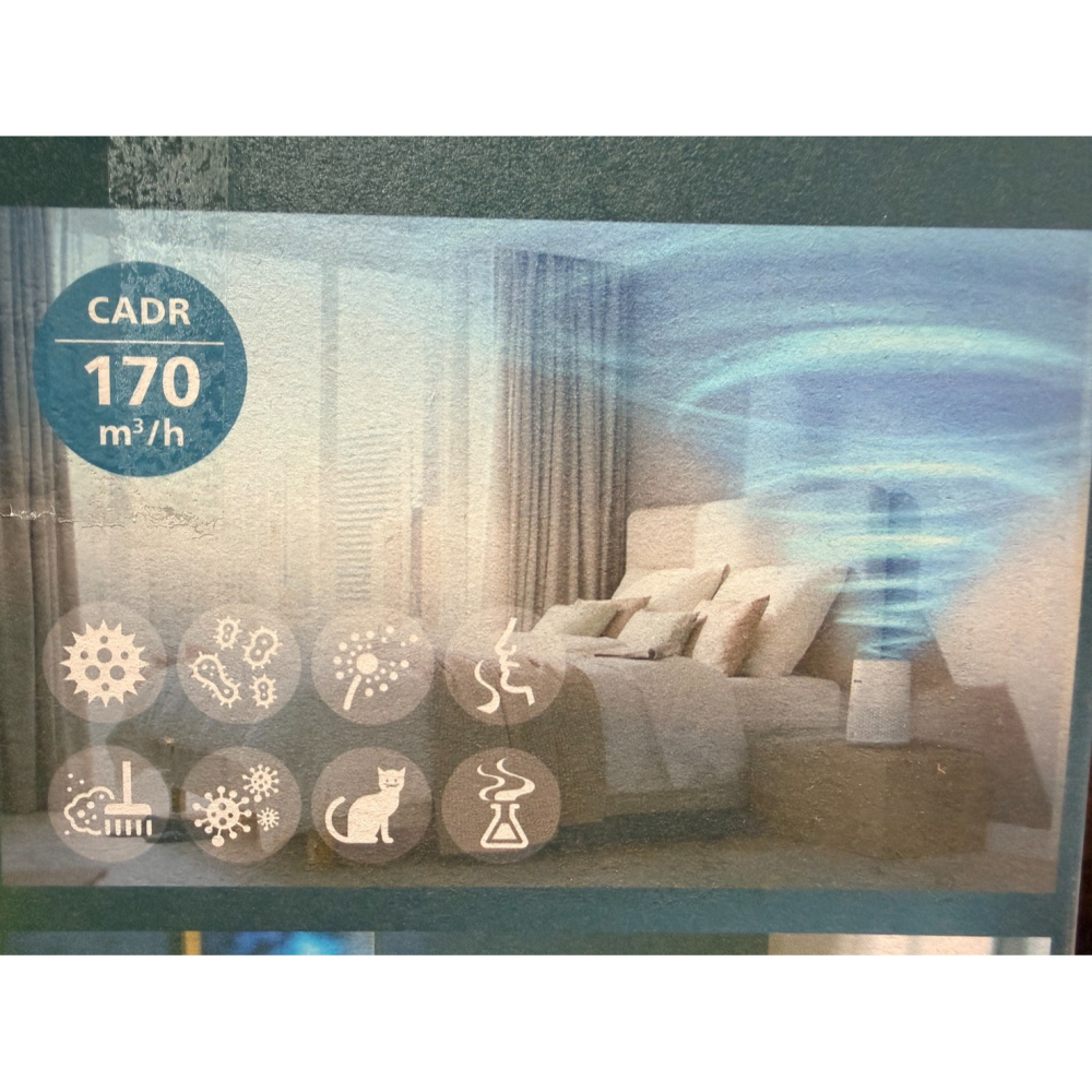 附發票 Philips 飛利浦空氣清淨機 AC0650/80 奈米級 適用7坪  360度進氣 智能APP AC0650-細節圖2