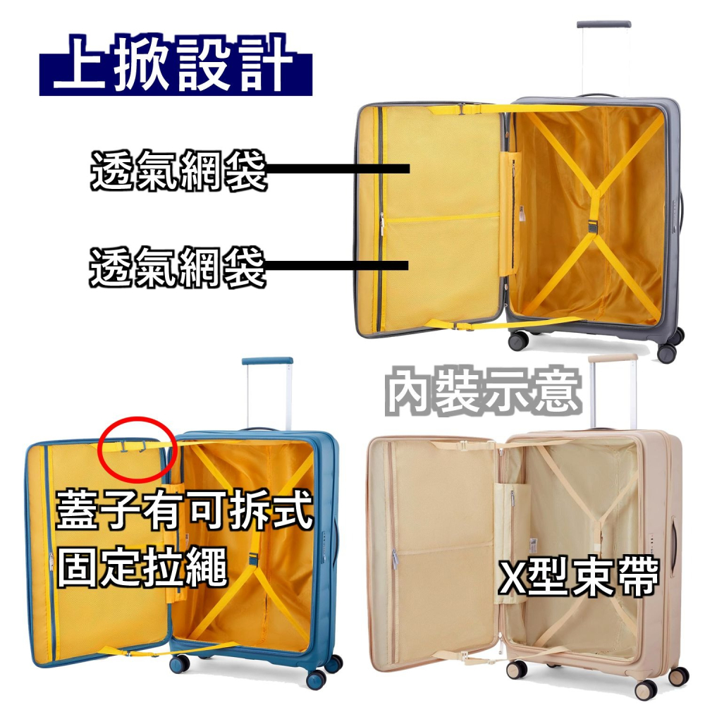 【現貨/附發票/免運上掀前開 +可擴充】美國旅行者BITBLOC 29吋 行李箱 旅行箱 靜音輪/TSA海關鎖/前開-細節圖4