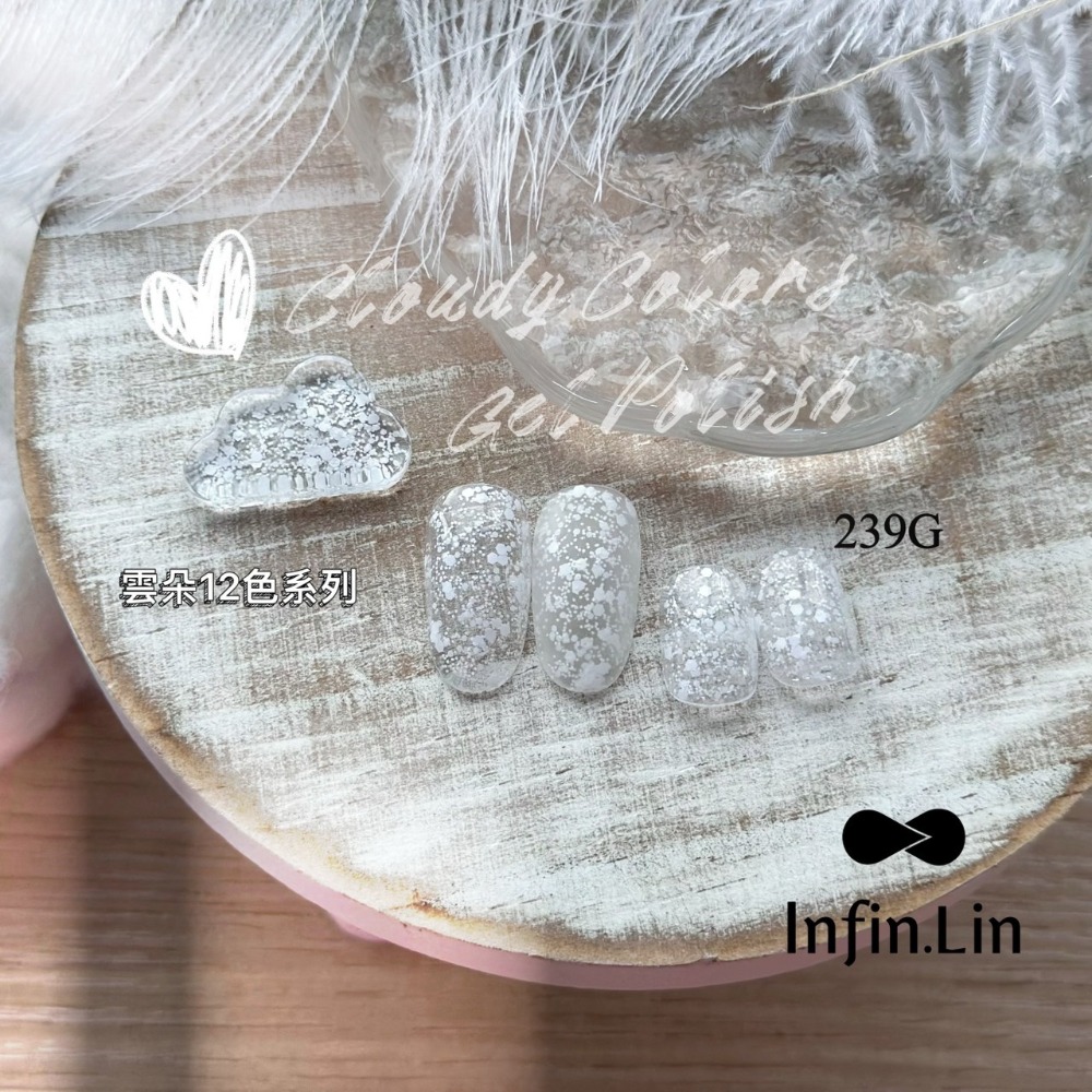 Infin.Lin碎鑽流星雨系列 230G~237G/甲油膠/美甲素材-規格圖5
