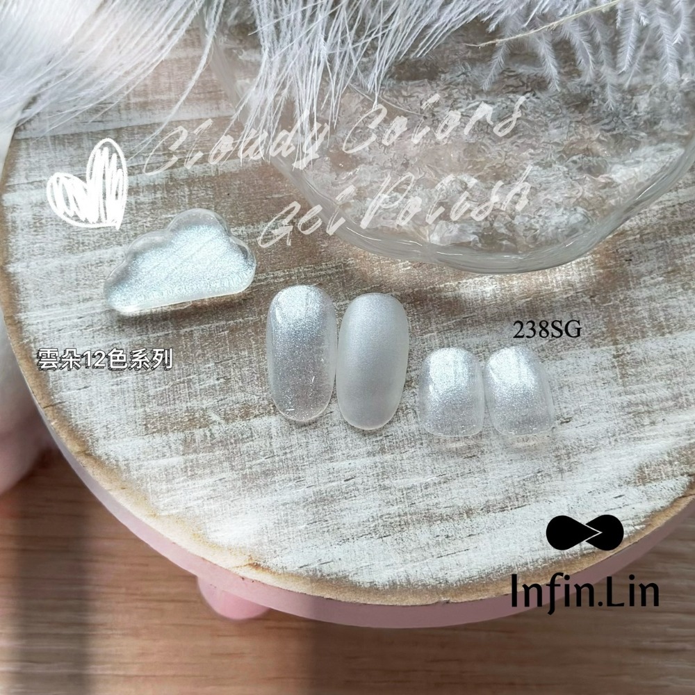Infin.Lin碎鑽流星雨系列 230G~237G/甲油膠/美甲素材-規格圖5