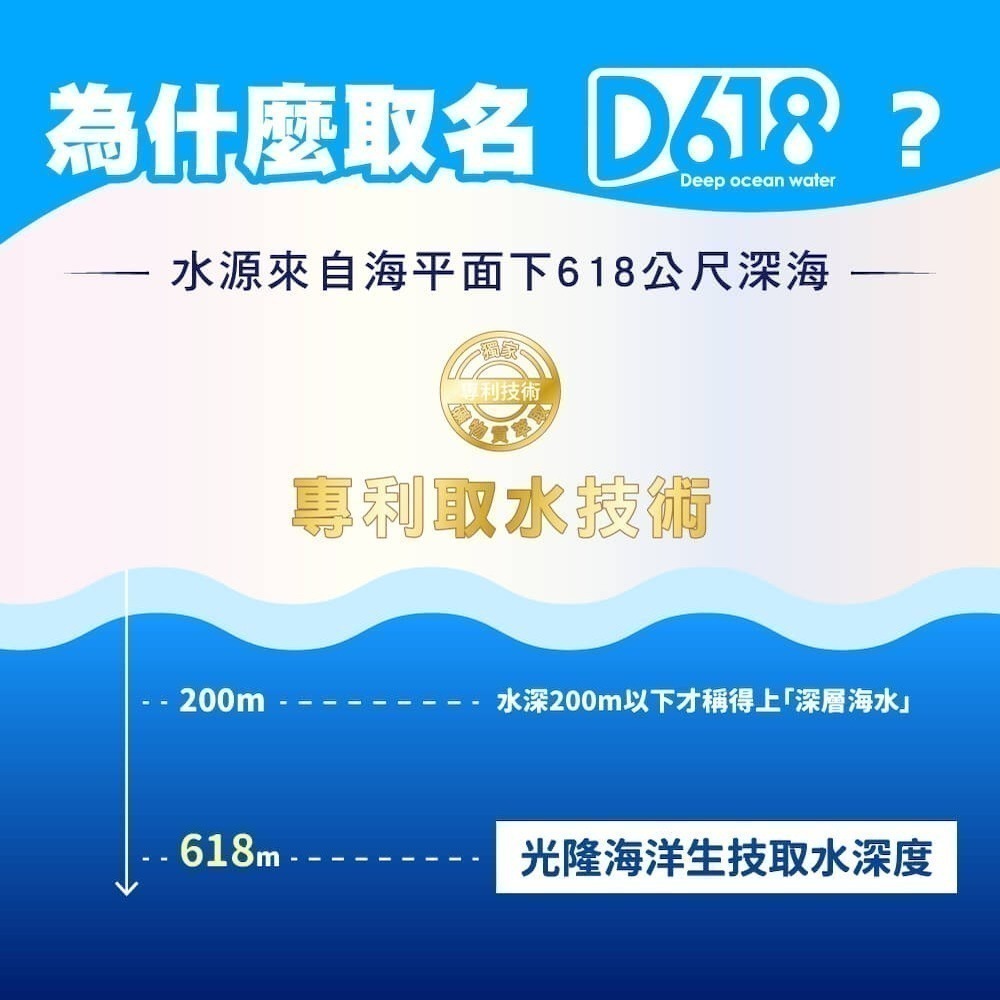 【光隆海洋生技】D618 100%海洋深層水850mlx20入/箱-細節圖3