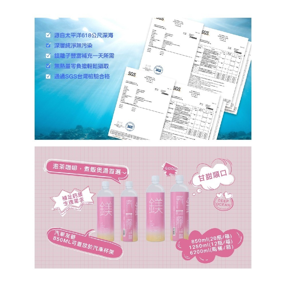 【光隆海洋生技】天然鎂海洋深層水1250ml/12入/箱-細節圖4