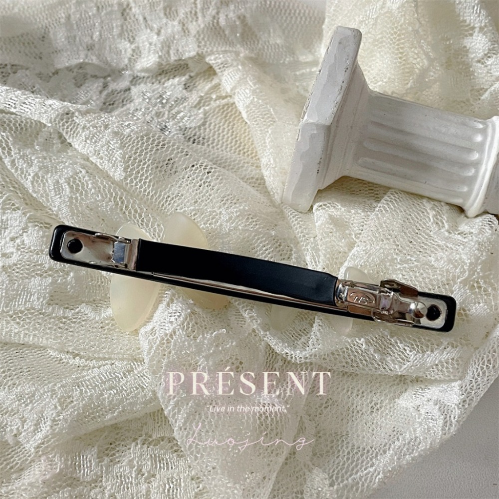 𝐿𝑢𝑜𝑗𝑖𝑛𝑔 ෆ 收藏級的浪漫·限量款鑲鑽炫彩人魚姬蝴蝶醋酸髮夾梳子｜鯊魚夾｜抓夾｜瀏海夾-細節圖6