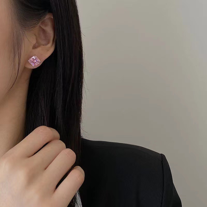 𝙻𝚞𝚘𝚓𝚒𝚗𝚐 ꕤ 粉紅星願·粉色系夢幻鋯石s925純銀耳環項鍊戒指 飾品套裝 飾品組合 實拍-規格圖11