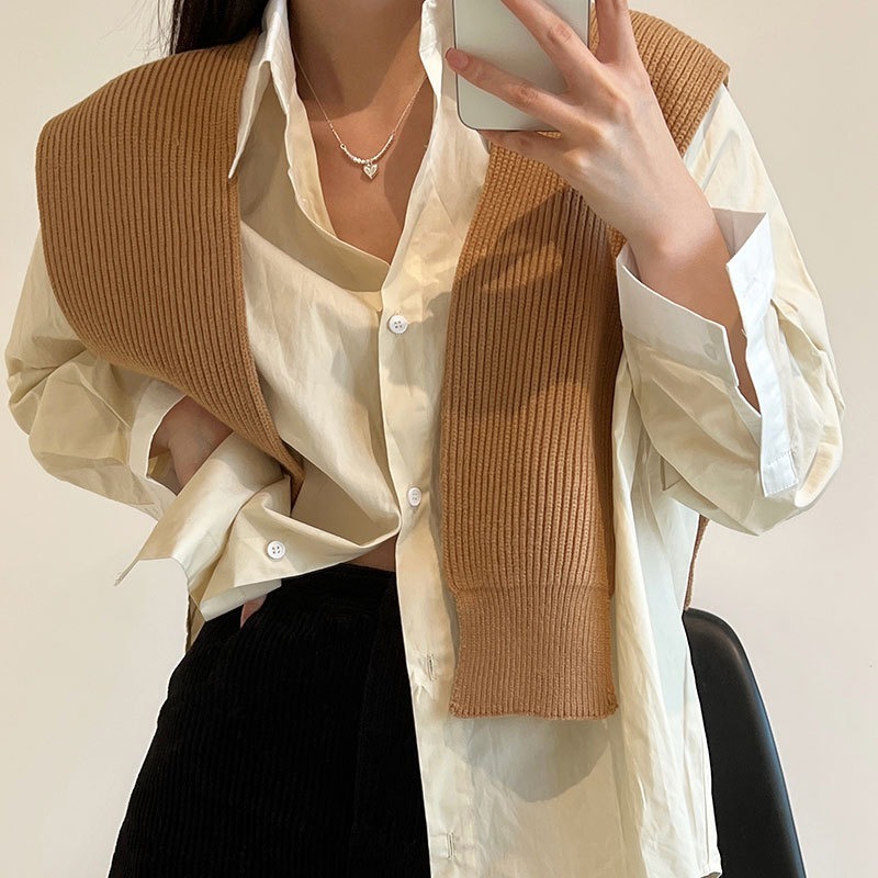 𝐿𝑢𝑜𝑗𝑖𝑛𝑔 ෆ 氣質銀珠愛心s925純銀項鍊 鎖骨鏈-細節圖5