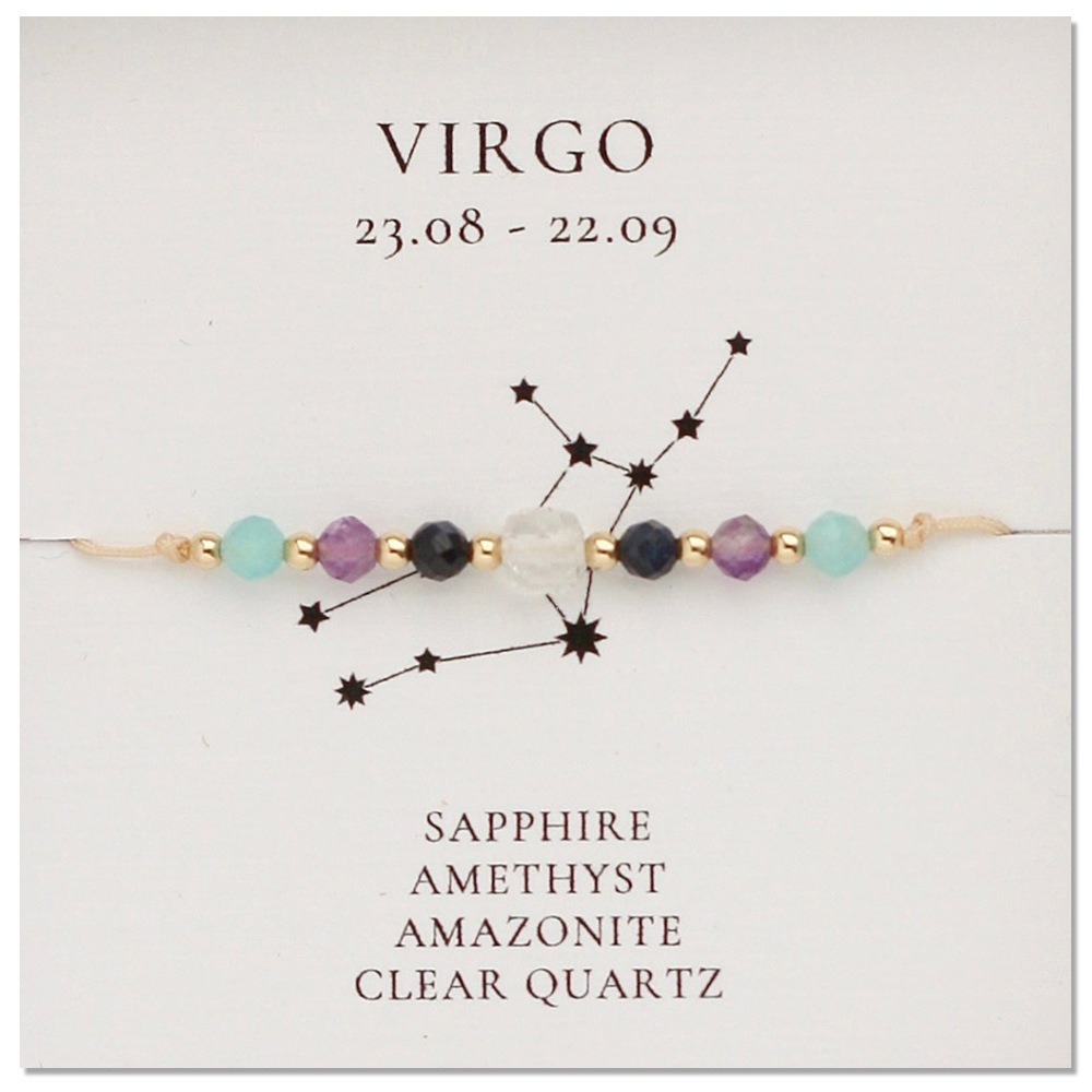 𝐿𝑢𝑜𝑗𝑖𝑛𝑔 ෆ 閃耀星願✩₊˚.⋆☾⋆⁺₊✧星座守護神天然石串珠保色手鍊｜編織手鍊｜星座手鍊｜手鏈-規格圖4