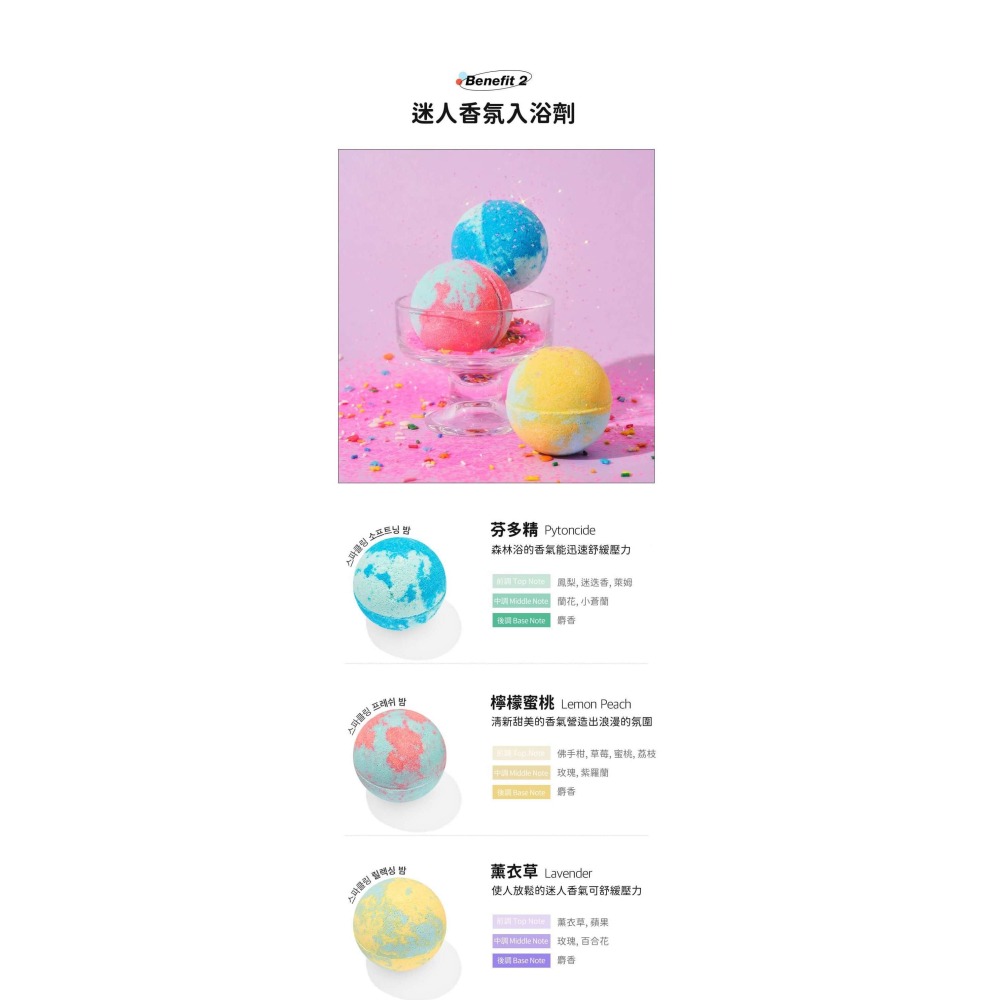 Luojing˖ ࣪⌖˚◌預購 韓國Laundryou 紓壓香氛泡泡浴球｜保濕｜柔嫩-細節圖4