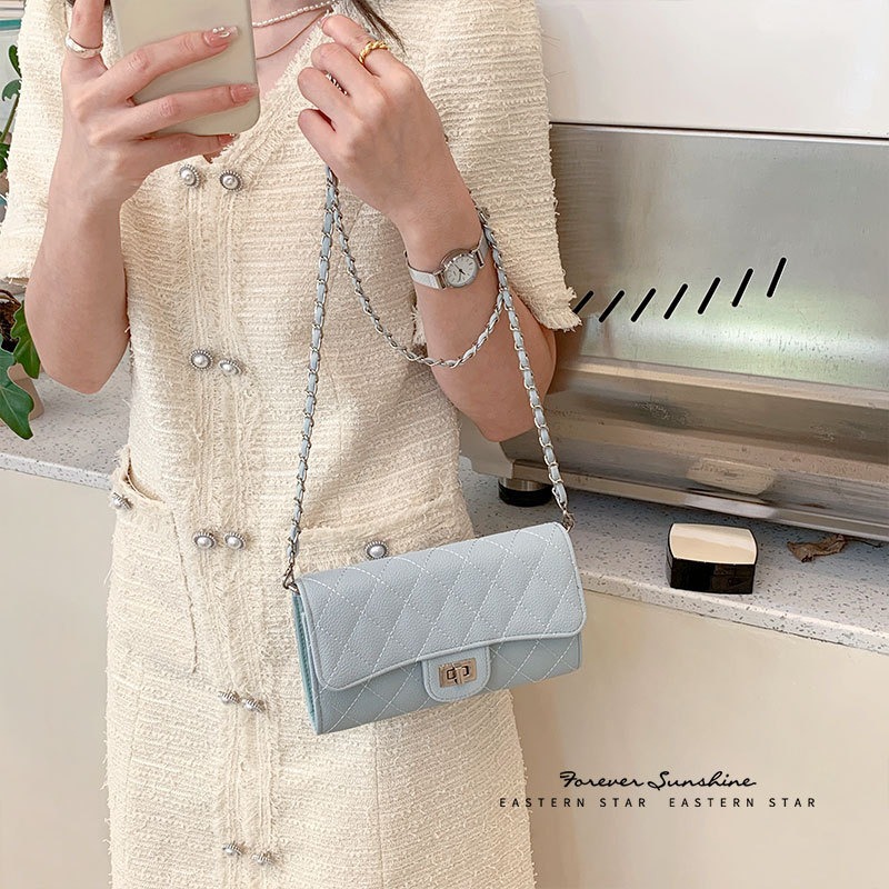 𝐿𝑢𝑜𝑗𝑖𝑛𝑔 ෆ 法式精緻浪漫小香風鏈條包١٥٧٤♡｜解鎖優雅｜驚喜容量｜百搭包包｜肩背包｜斜背包-細節圖6