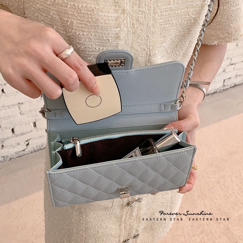 𝐿𝑢𝑜𝑗𝑖𝑛𝑔 ෆ 法式精緻浪漫小香風鏈條包١٥٧٤♡｜解鎖優雅｜驚喜容量｜百搭包包｜肩背包｜斜背包-細節圖7