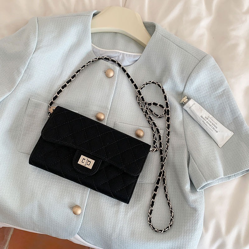 𝐿𝑢𝑜𝑗𝑖𝑛𝑔 ෆ 法式精緻浪漫小香風鏈條包١٥٧٤♡｜解鎖優雅｜驚喜容量｜百搭包包｜肩背包｜斜背包-規格圖7