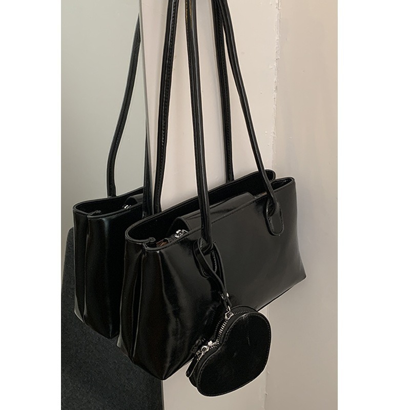 𝐿𝑢𝑜𝑗𝑖𝑛𝑔 ෆ 法式浪漫隨行💞愛心手提大容量法棍托特包 - 優雅百搭｜質感單肩包｜日常百搭-規格圖5