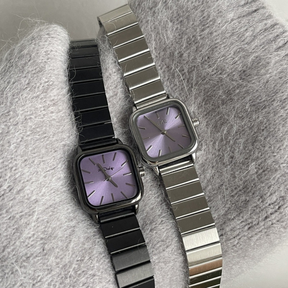 𝐿𝑢𝑜𝑗𝑖𝑛𝑔 ෆ 小清新薰衣紫文藝復古石英錶氣質手錶ˑ ִֶ 𓂃⊹💜 | 精緻小巧 × 輕奢感滿滿-細節圖3