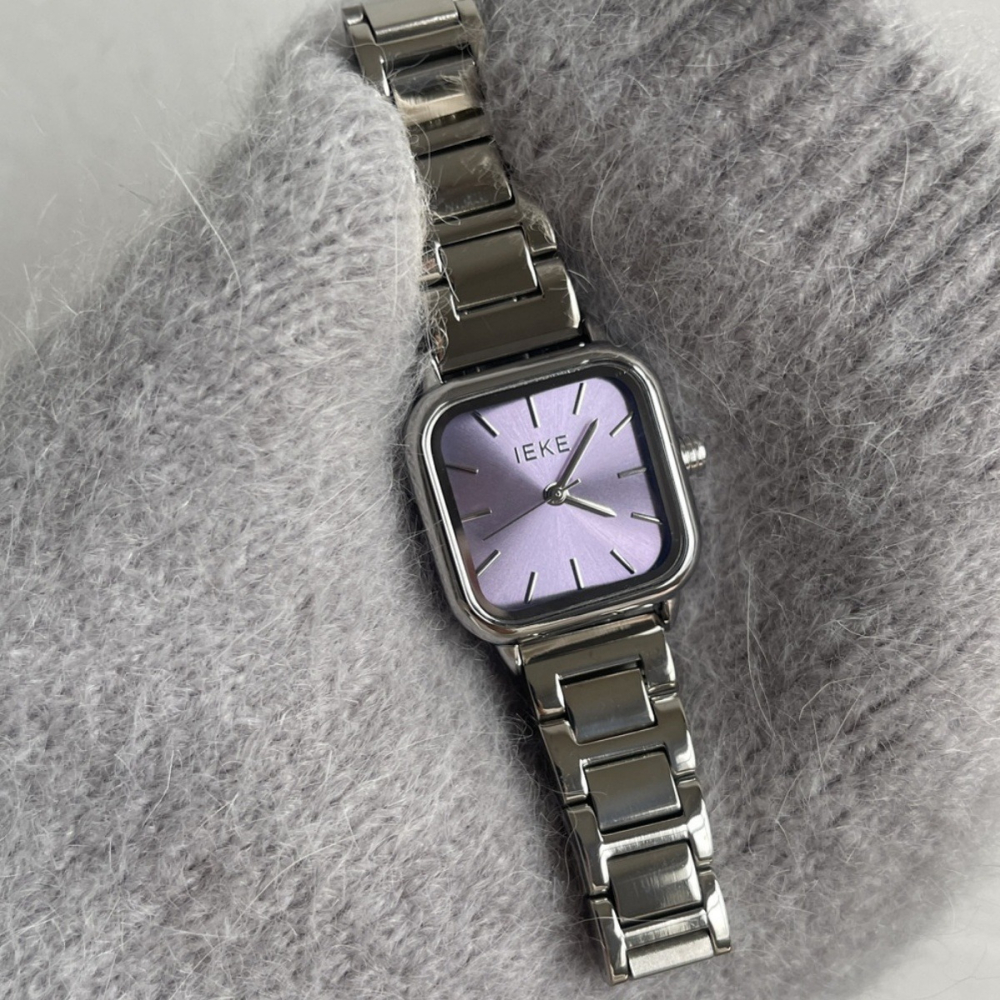 𝐿𝑢𝑜𝑗𝑖𝑛𝑔 ෆ 小清新薰衣紫文藝復古石英錶氣質手錶ˑ ִֶ 𓂃⊹💜 | 精緻小巧 × 輕奢感滿滿-細節圖6