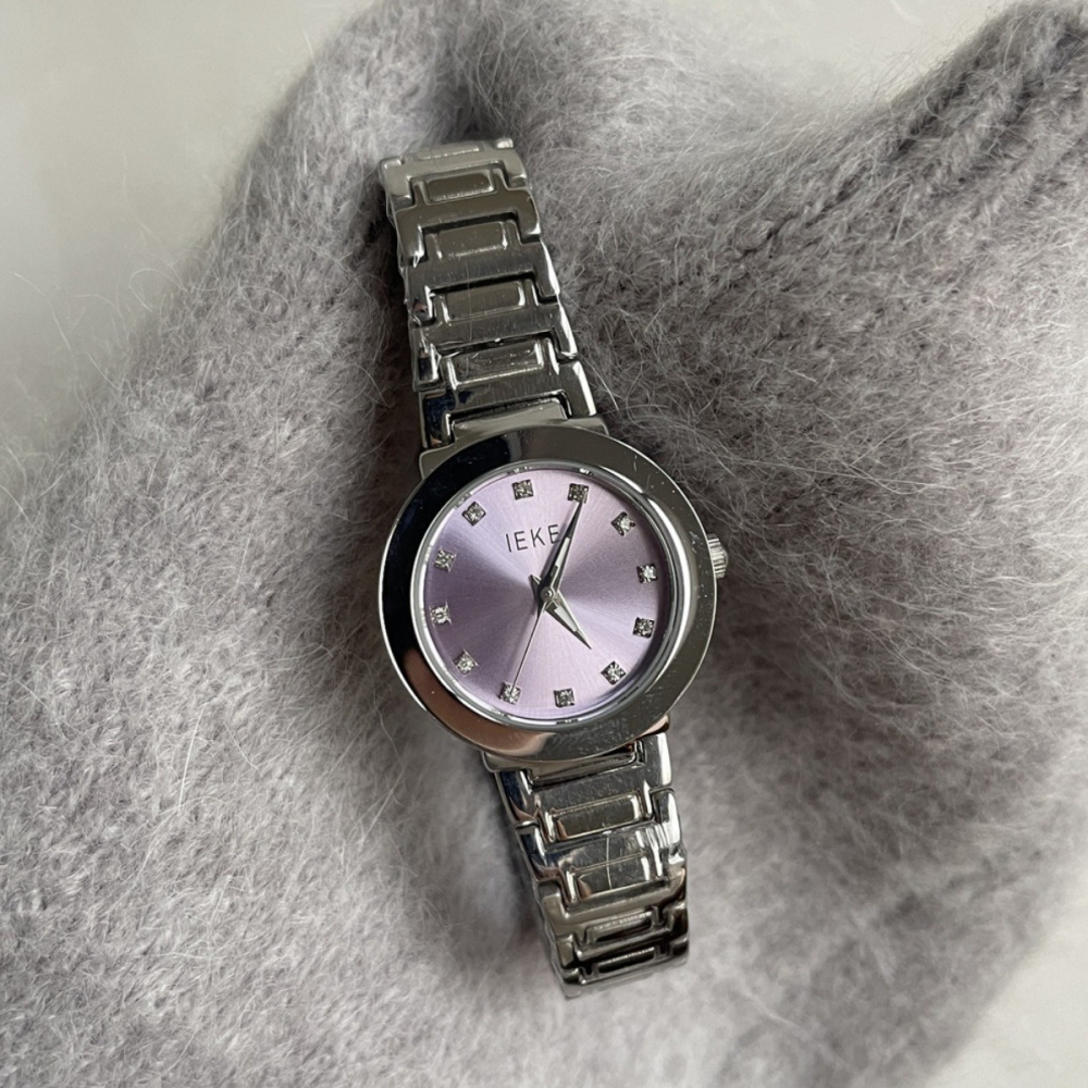 𝐿𝑢𝑜𝑗𝑖𝑛𝑔 ෆ 小清新薰衣紫文藝復古石英錶氣質手錶ˑ ִֶ 𓂃⊹💜 | 精緻小巧 × 輕奢感滿滿-細節圖10