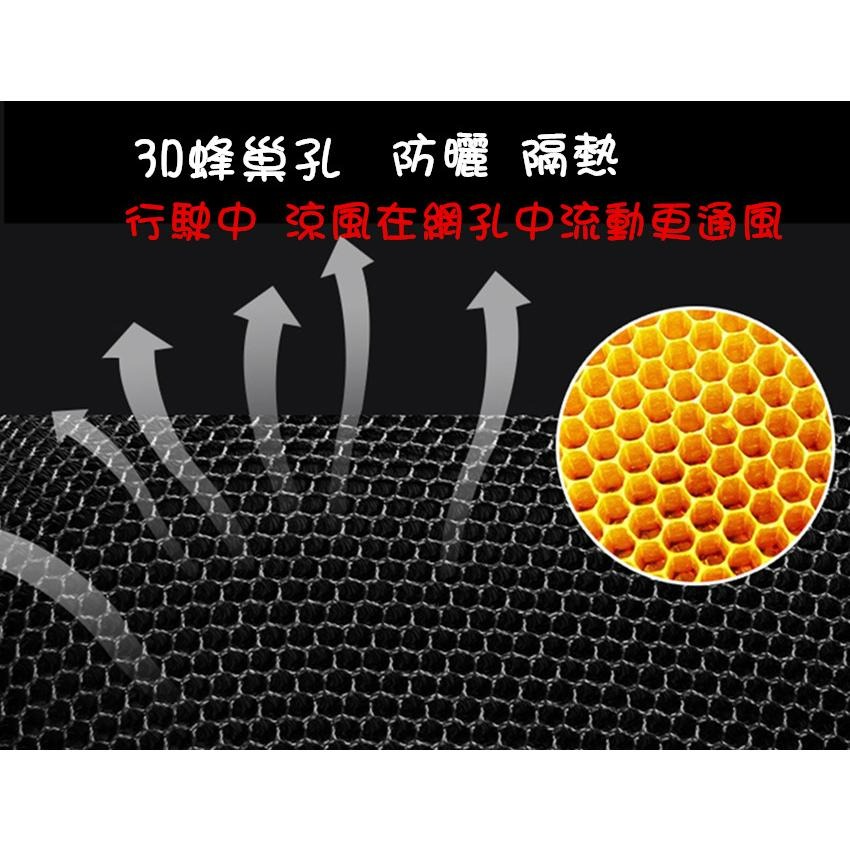 【丞琁小舖】3D 蜂巢式 機車 椅墊 / 網狀 椅墊套 / 座墊套 隔熱 透氣-細節圖3
