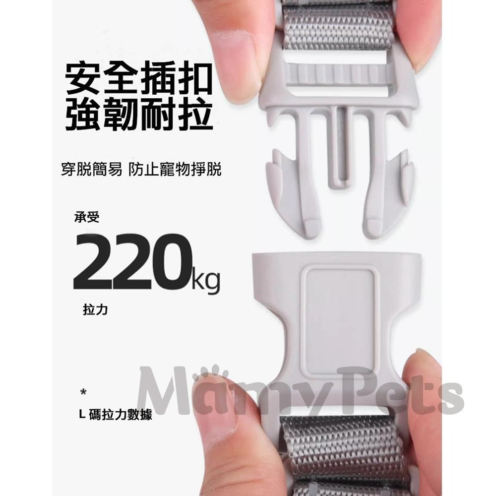 【🇹🇼超快嚴選】寵物多層透氣Ｙ型胸背帶 反光 夜光 狗用胸背帶 胸背帶 Y字型胸背 快套式胸背帶 秒穿胸背帶 犬用胸背帶-細節圖4