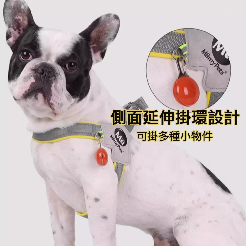 【🇹🇼超快嚴選】寵物多層透氣Ｙ型胸背帶 反光 夜光 狗用胸背帶 胸背帶 Y字型胸背 快套式胸背帶 秒穿胸背帶 犬用胸背帶-細節圖9