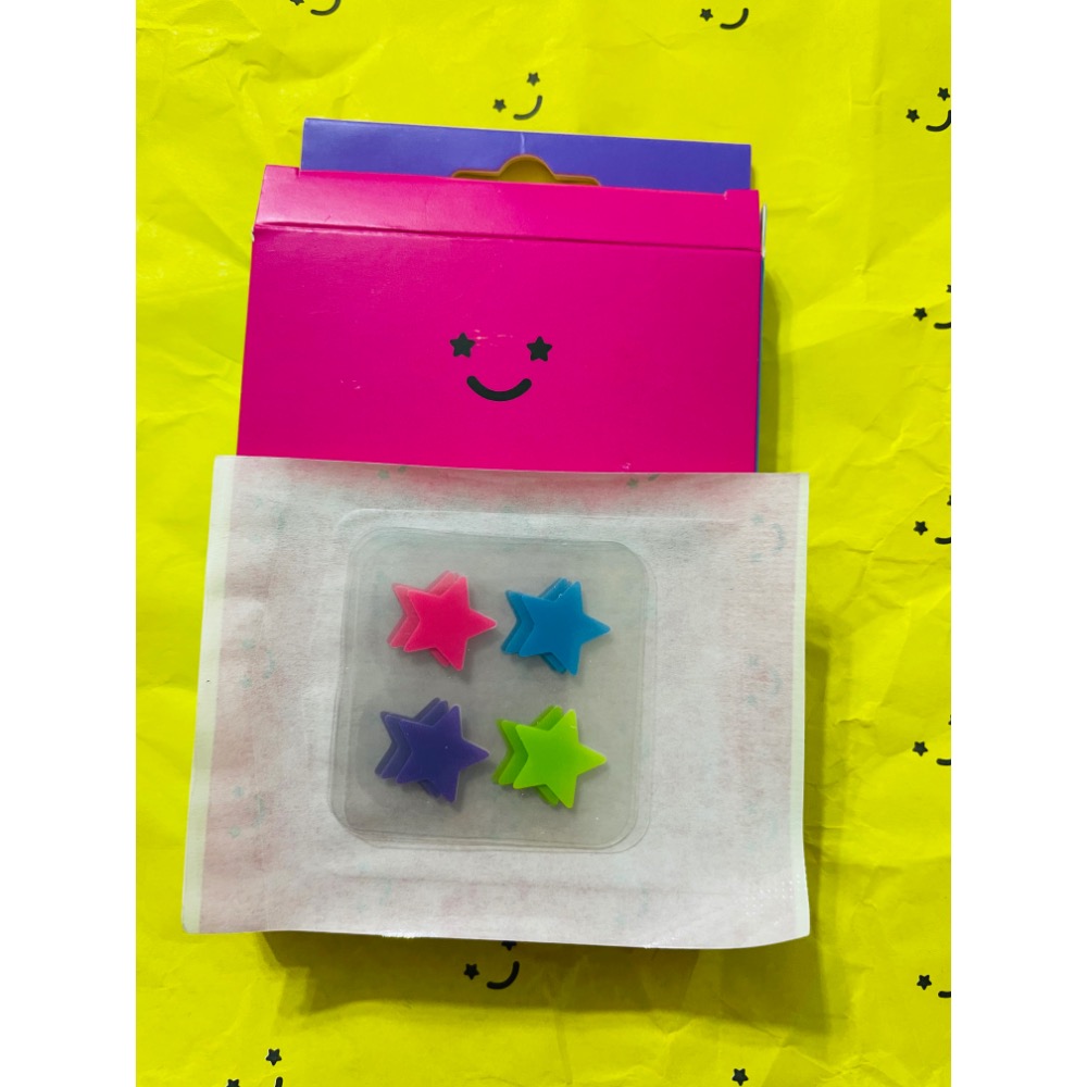 🛍️ShopMe🛍️Starface 星星造型貼紙-規格圖1