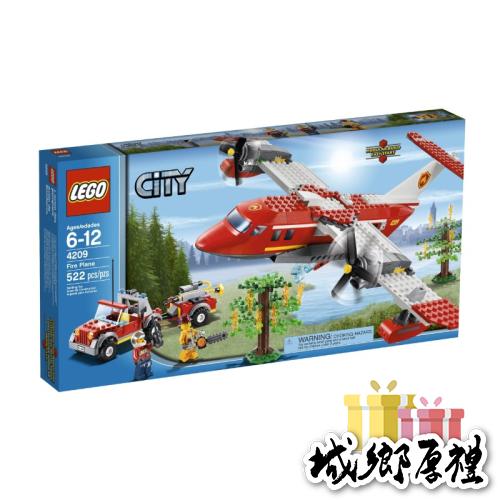 LEGO 4209 消防飛機 &lt;絕版盒損&gt;