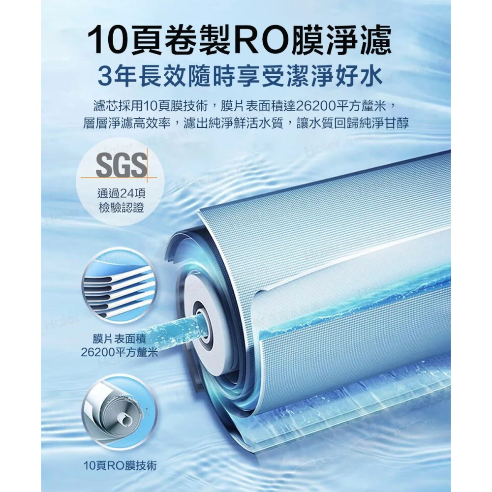 【Haier海爾】RO800G鮮活淨水器專用第一道活性碳複合式濾芯HR-WF-PCB-細節圖5