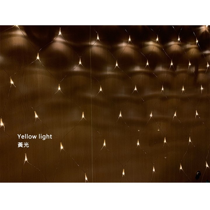 【JP嚴選-捷仕特】3X2cm 居家/戶外 漁網氣氛燈 黃光 白光 藍光 RGB彩色-細節圖6