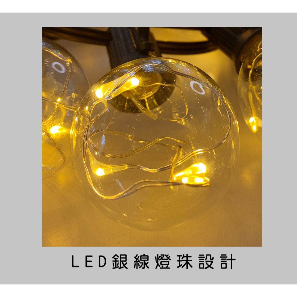 【JP嚴選-捷仕特】新款USB浪漫花園LED戶外防水燈串-細節圖4
