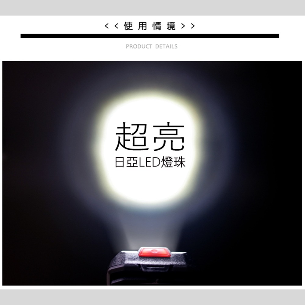 【JP嚴選-捷仕特】第6代日亞LED超亮頭燈-細節圖7