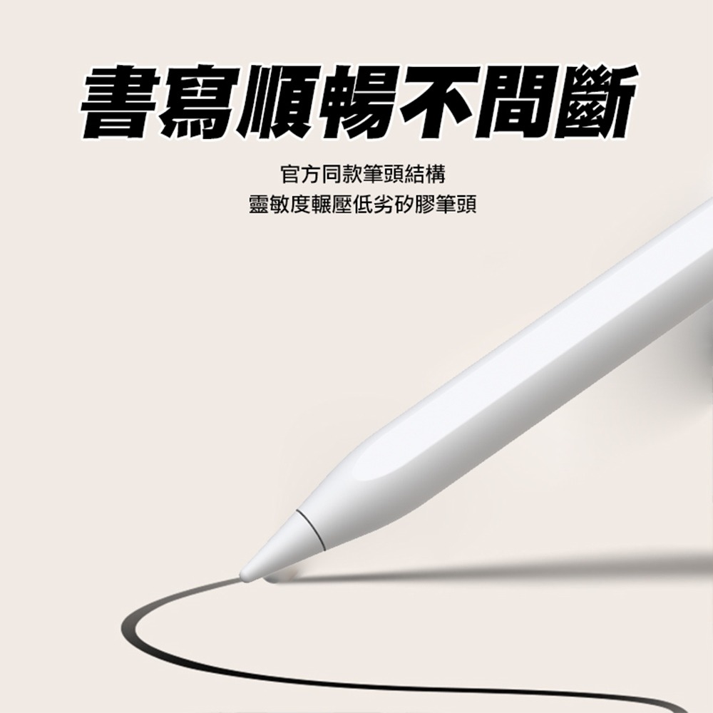 【JP嚴選-捷仕特】防誤觸平板觸控筆 電容筆 觸控筆 手寫筆 繪畫筆 手機平板觸控筆 ipad pro airmini-細節圖3