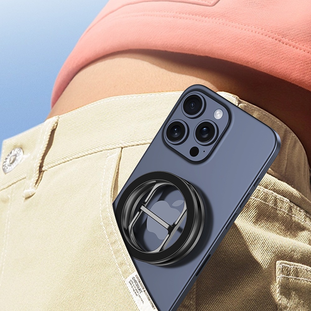 【JP嚴選-捷仕特】MagSafe雙磁吸手機支架-細節圖9