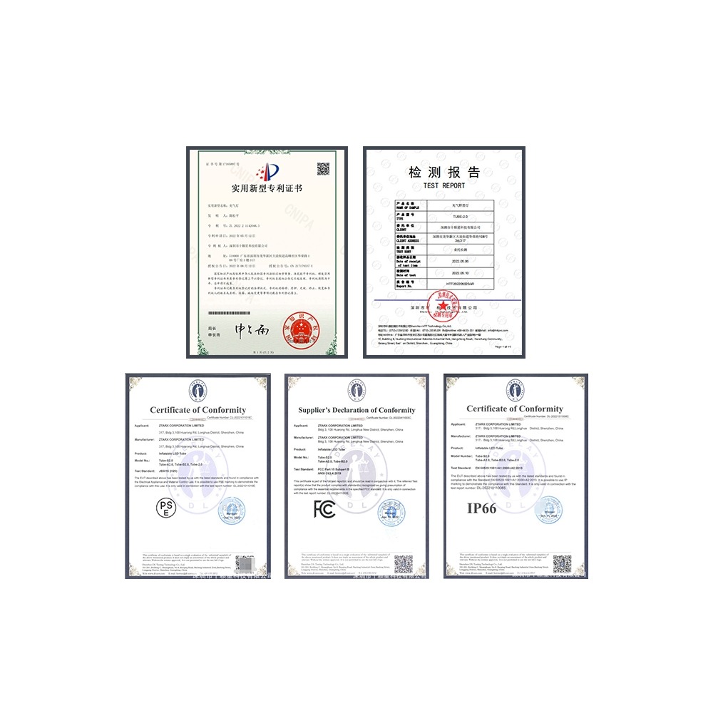 【JP嚴選-捷仕特】ZTARX戶外摺疊充氣防水燈-USB插電款-細節圖9