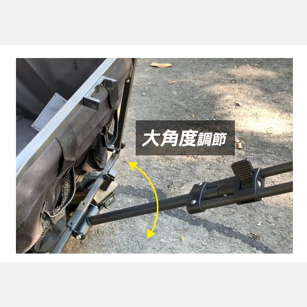 【JP嚴選-捷仕特】戶外摺疊多功能露營拉車-細節圖10