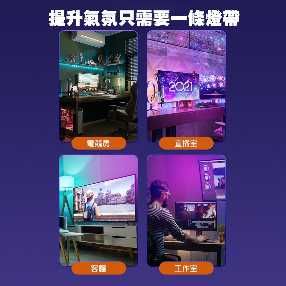 【JP嚴選-捷仕特】Skydimo 螢幕聲光同步幻彩RGB燈條-細節圖7
